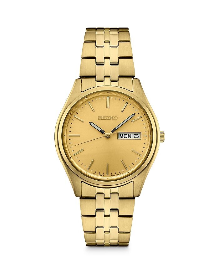 

Часы Seiko Watch Essentials, 36,9 мм, золотой