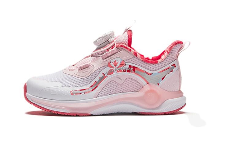 

Кроссовки Lingyun Kids PS Low-top белые/розовые Anta Kids, розовый