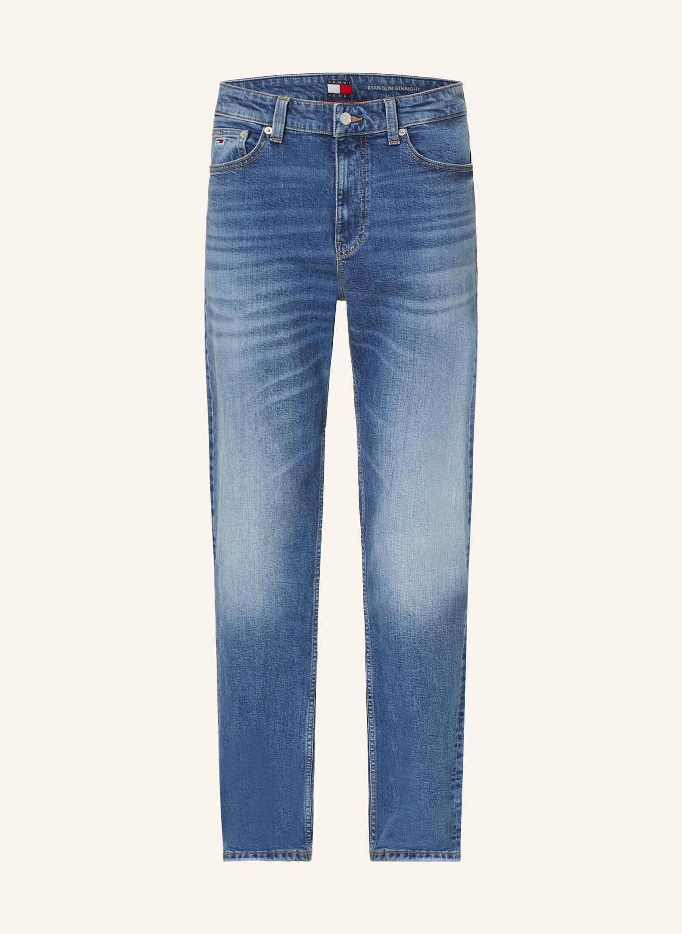 

Джинсы Ryan slim прямого кроя Tommy Jeans, синий