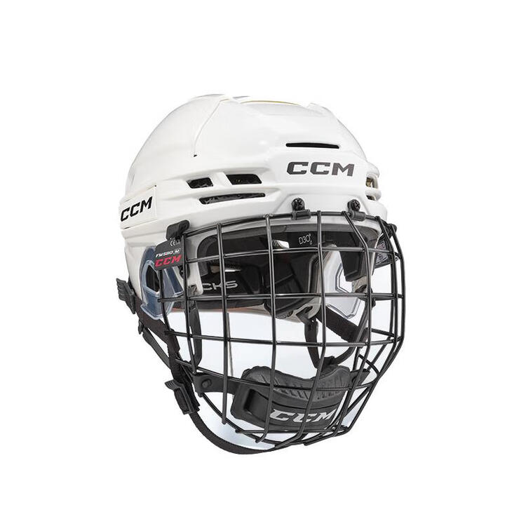 

CCM Хоккейный шлем TACKS720 для детей, подростков и взрослых, белый, размер M