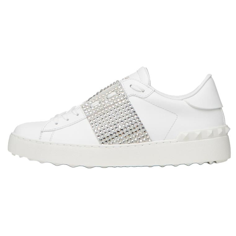 

Кроссовки женские Valentino с кристаллами, белый