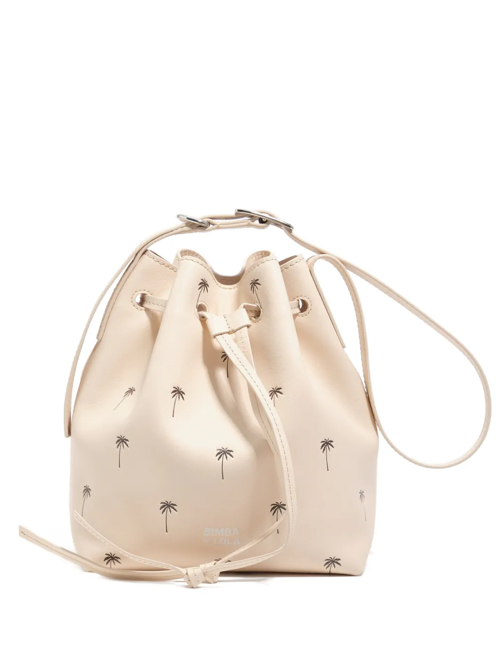 

Большая сумка-ведро с принтом Bimba Y Lola, бежевый