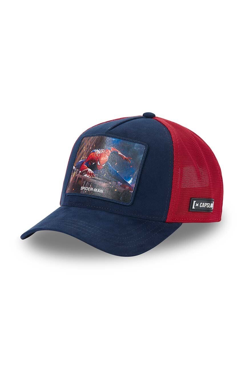 

Бейсбольная кепка Capslab x Marvel, синий