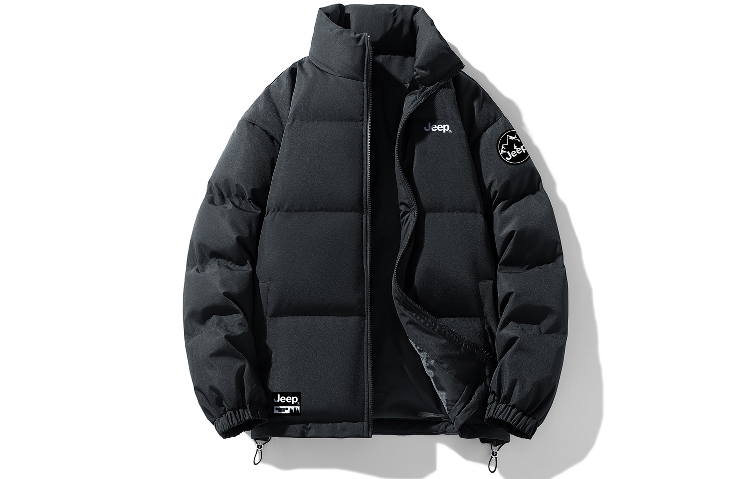 

Jeep Пуховик Unisex, Pure Black
