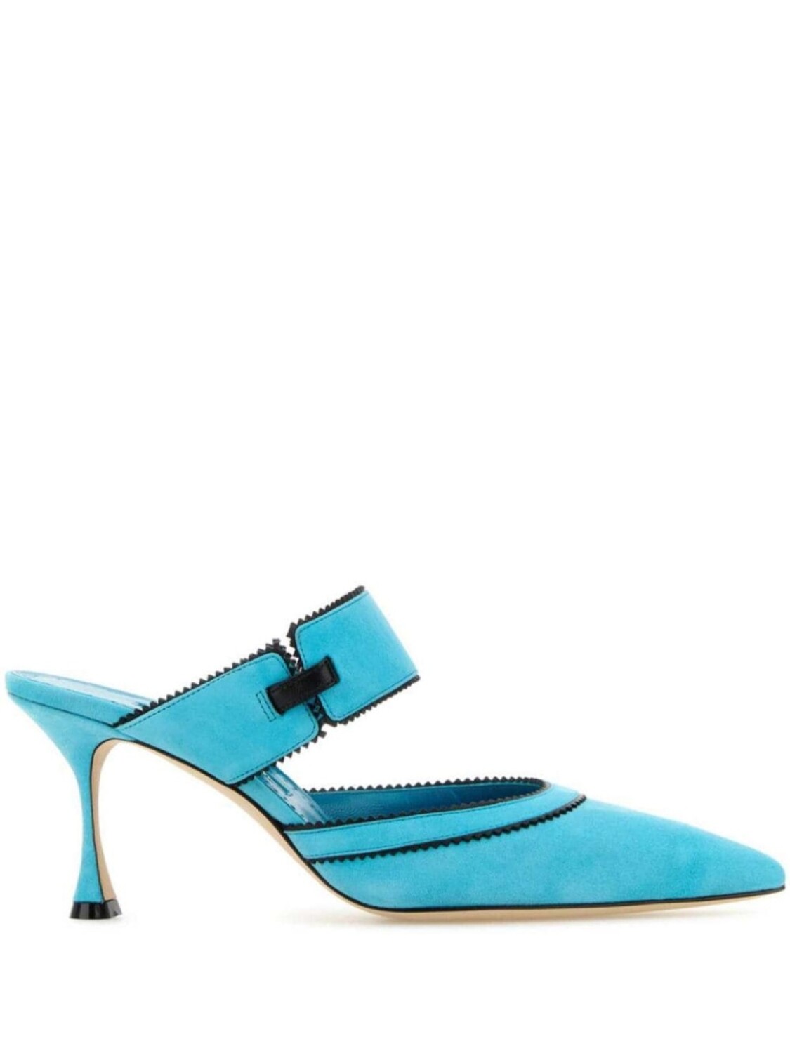 

Manolo Blahnik 70-мм мюли Бронтиамуса, синий