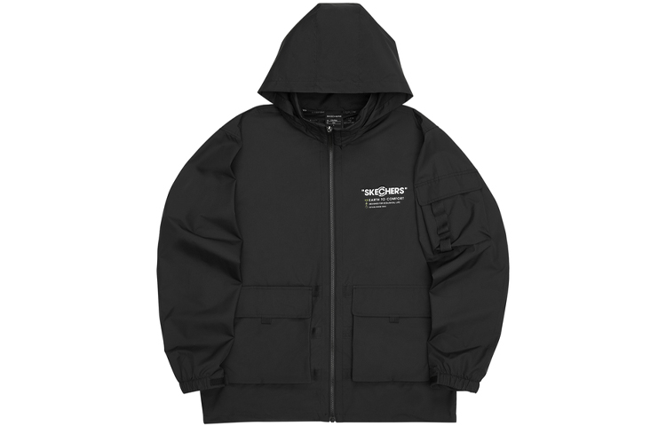 

Skechers Экологичный мужской пиджак, Black-002K