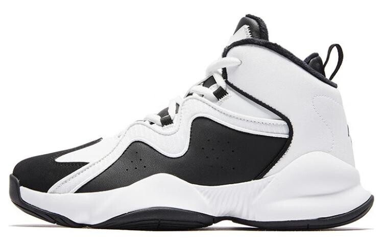 

Баскетбольные кроссовки Basketball Shoes Women's High-Top Black/White Qiaodan
