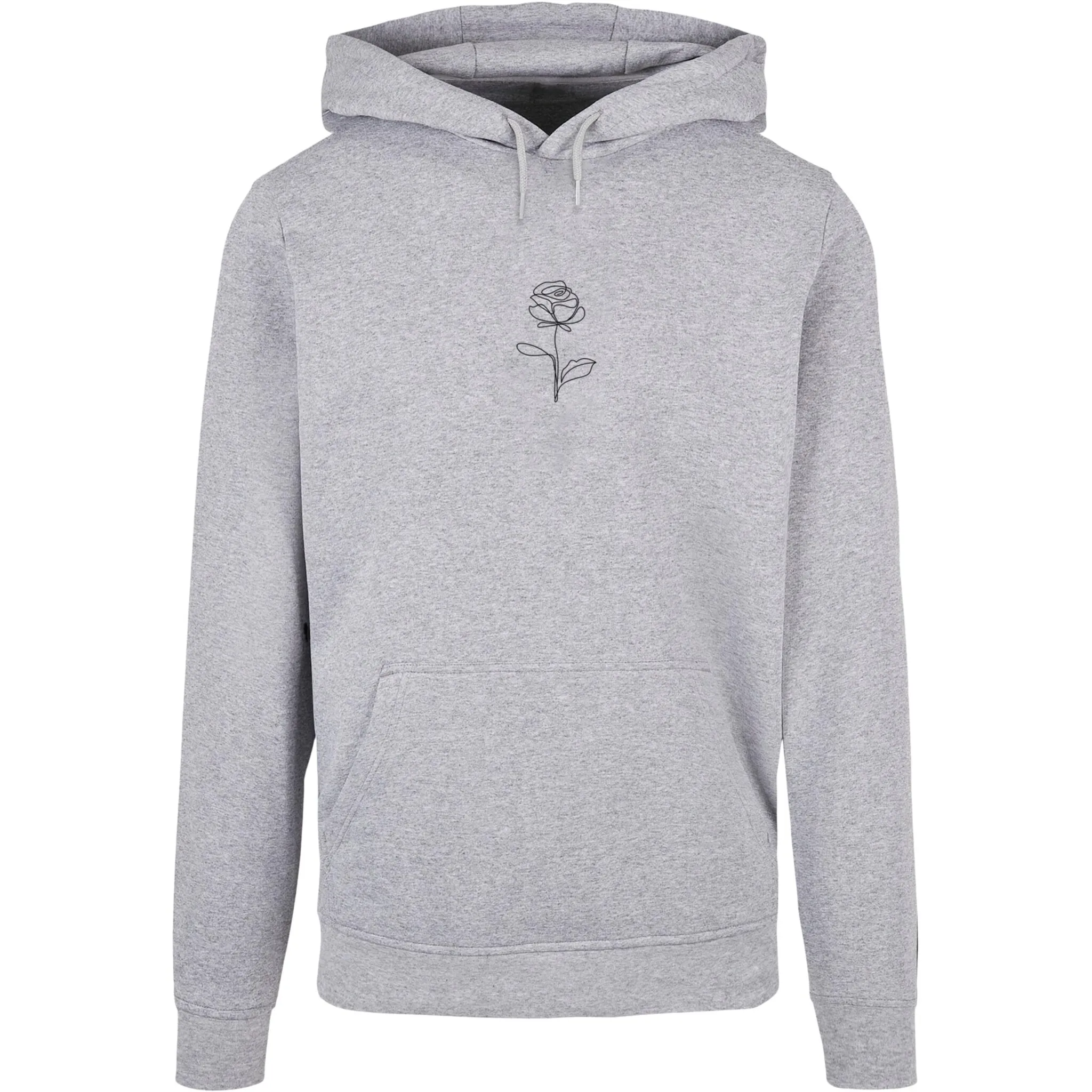

Толстовка с капюшоном Merchcode " Merchcode Men's Rose Basic Hoody", серый