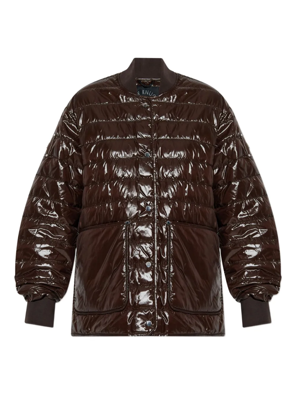 

Стеганая куртка с карманами Moose Knuckles, коричневый