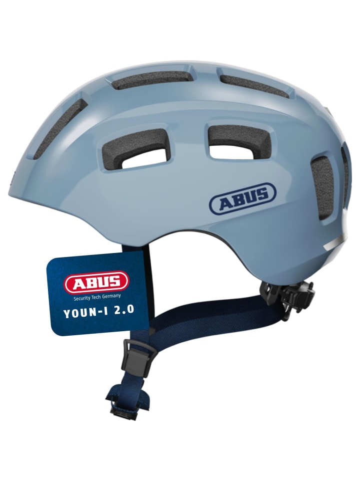 

ABUS Детский шлем Youn-I 2.0 цвета «ледниковый синий»