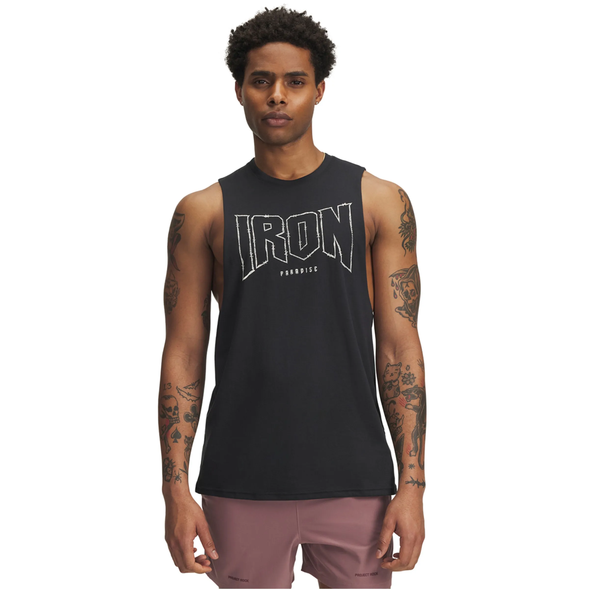 

Мужская футболка Pjt Rck Tank Under Armour, черный