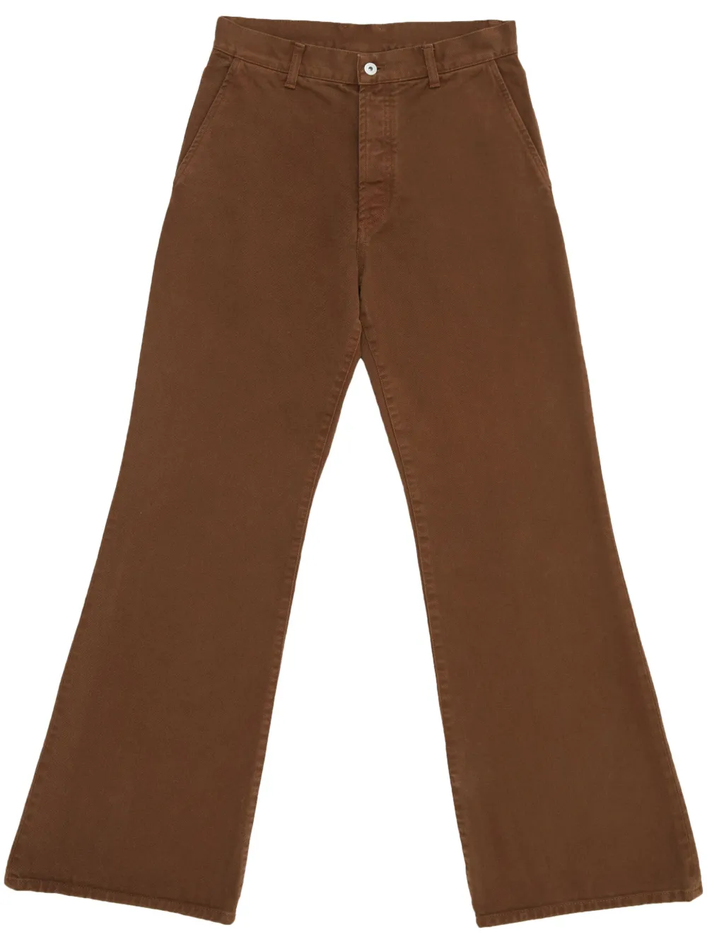 

Расклешенные джинсы с логотипом Marcelo Burlon County Of Milan, коричневый