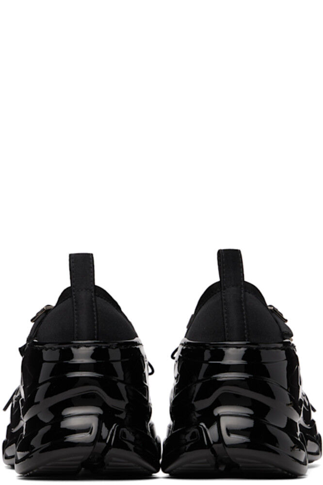 Черные классические кроссовки Criss Cross Tracker Ballerina Simone Rocha — фото 2