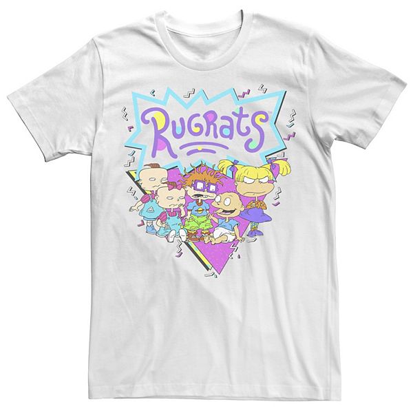 

Футболка Big & Tall Nickelodeon Rugrats с ретро-логотипом 90-х Licensed Character