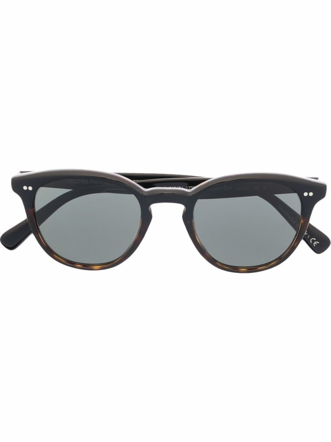 

Солнцезащитные очки Desmon трапециевидной формы Oliver Peoples, черный