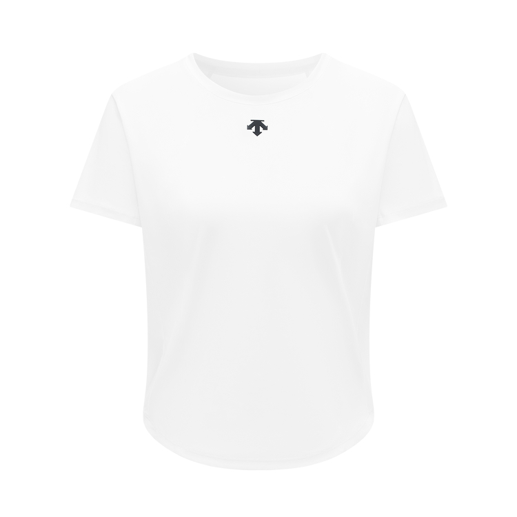 

Женская футболка Regular Training Series DESCENTE, ярко-белый