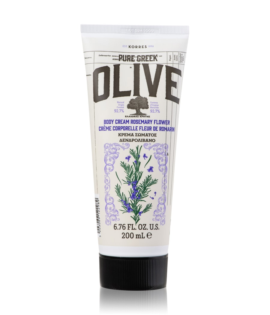 

Крем для тела KORRES Olive Rosemary Flower, 200 ml