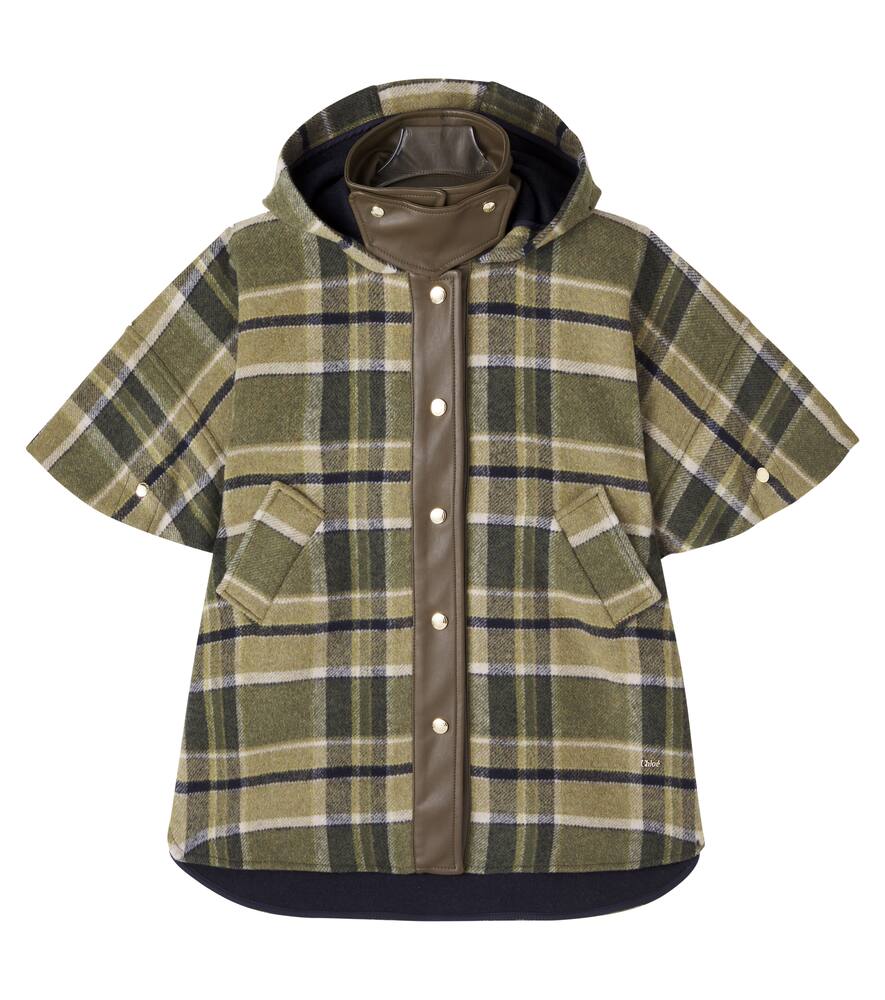 

Клетчатое пальто Chloé Kids, Carreux