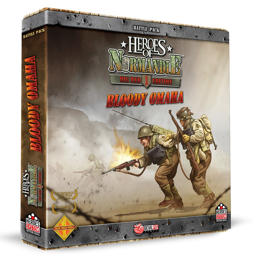 

Настольная игра Devil Pig Games Heroes of Normandie: Big Red One Edition - Bloody Omaha
