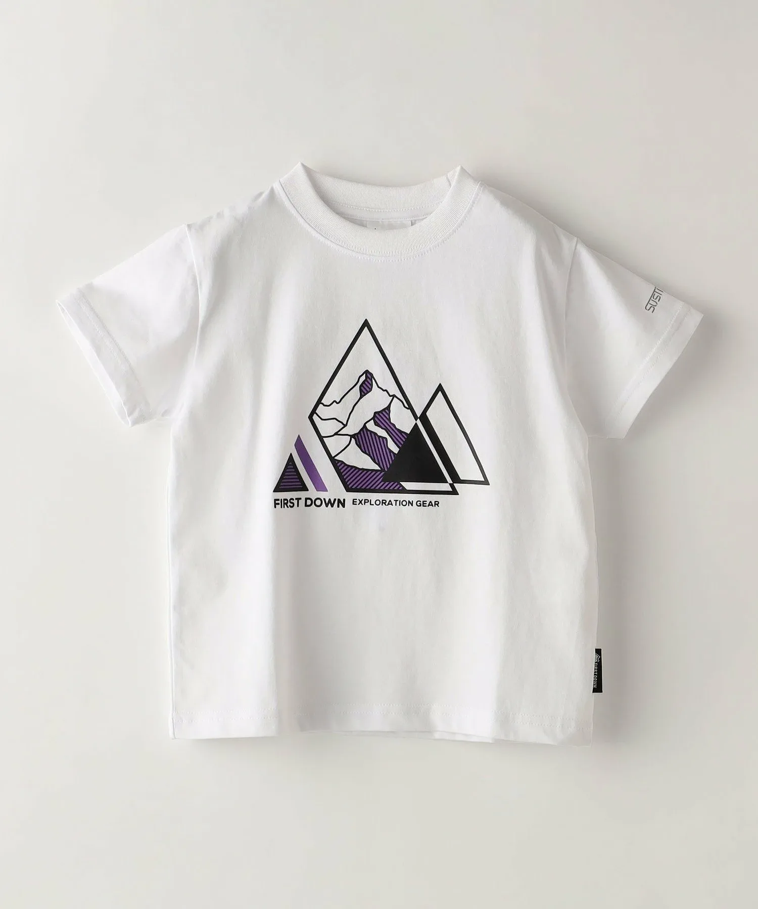FIRST DOWN: Футболка с принтом (100-150 см) SHIPS Colors, Off white — фото 3