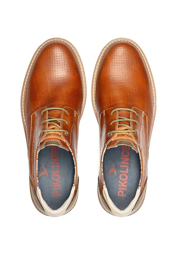 Спортивные кроссовки на шнуровке "берна" Pikolinos, Cognac Color — фото 3