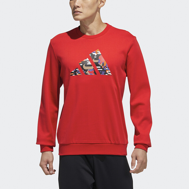 Мужская толстовка Adidas CNY Collection Scarlet — фото 3