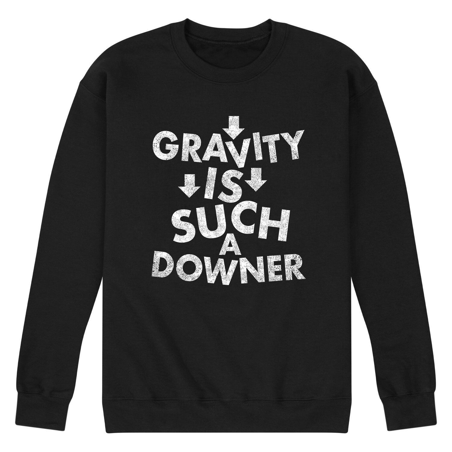 

Мужской свитшот Gravity such Downer Licensed Character