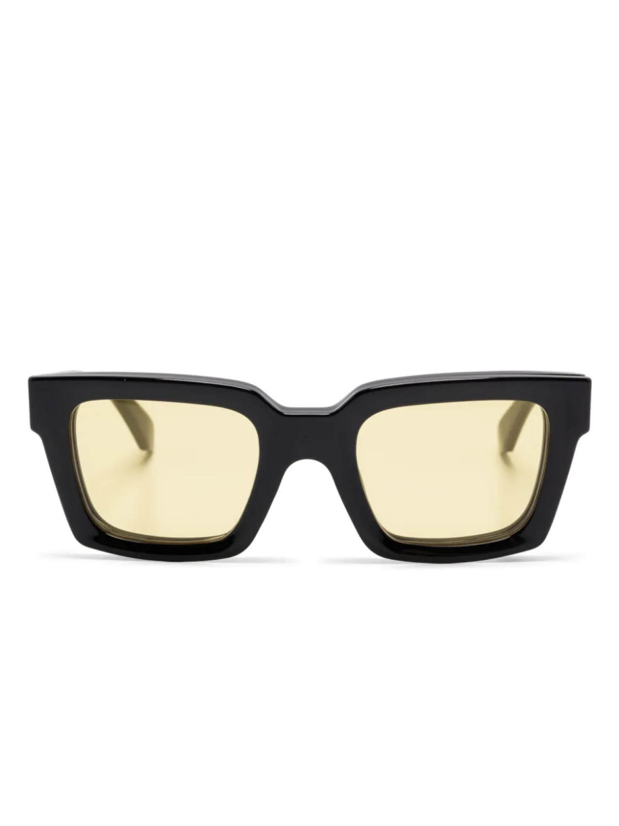 

Квадратные очки с клипсами Off-White Eyewear, черный