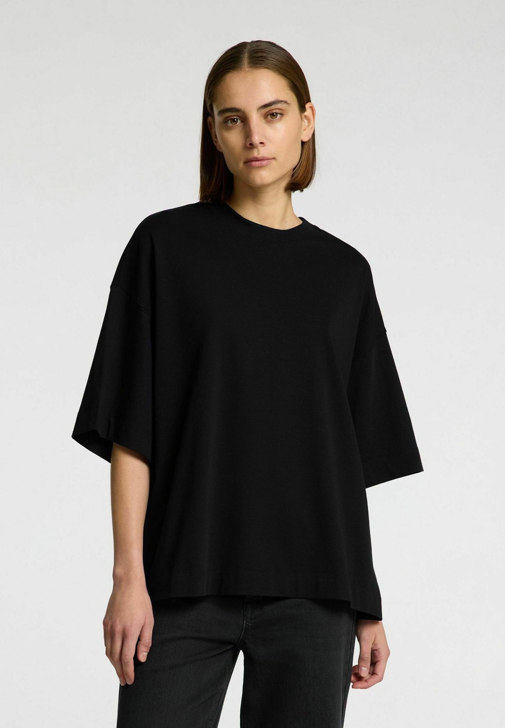 

Базовая футболка SLFCOL OVERSIZED TEE Selected Femme, черный