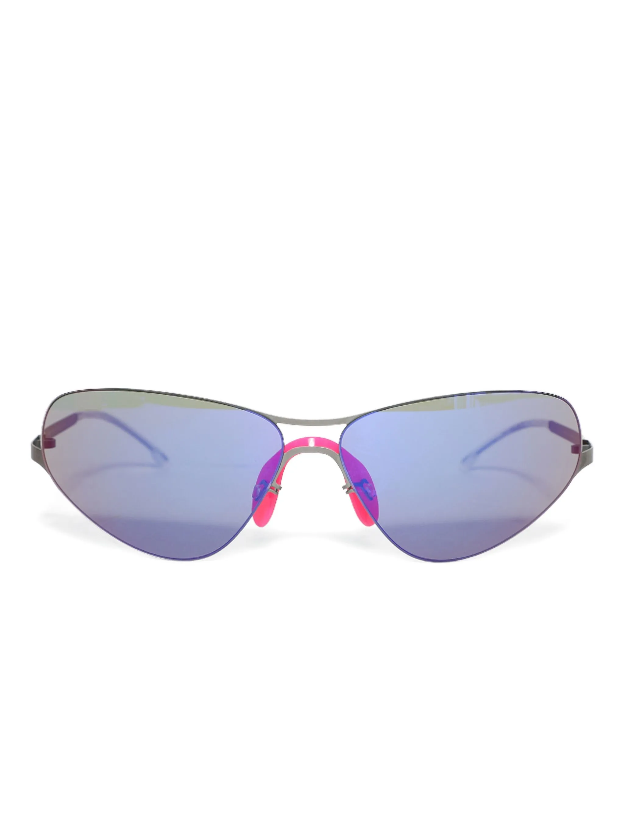 

Солнцезащитные очки Alpine в геометричной оправе Mykita, серый