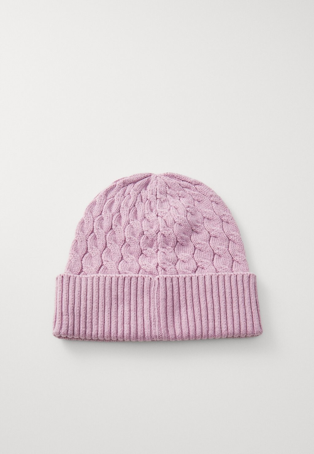 

Шапка CABLE BEANIE COACH, светло-розовый