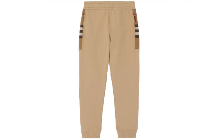 

Мужские трикотажные спортивные штаны Burberry, цвет Camel