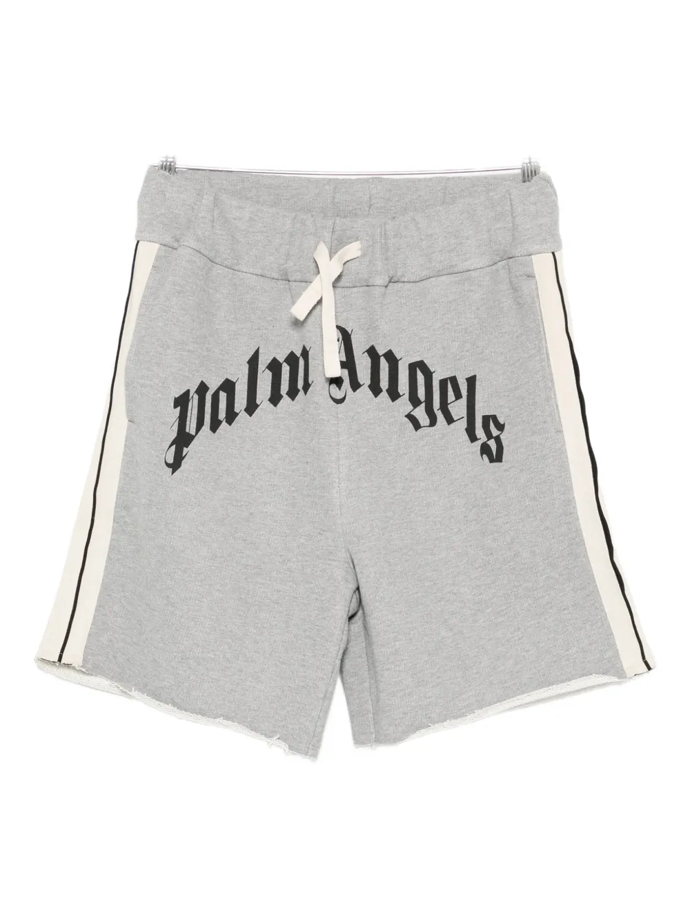 

Шорты с логотипом и полосками по бокам PALM ANGELS, серый