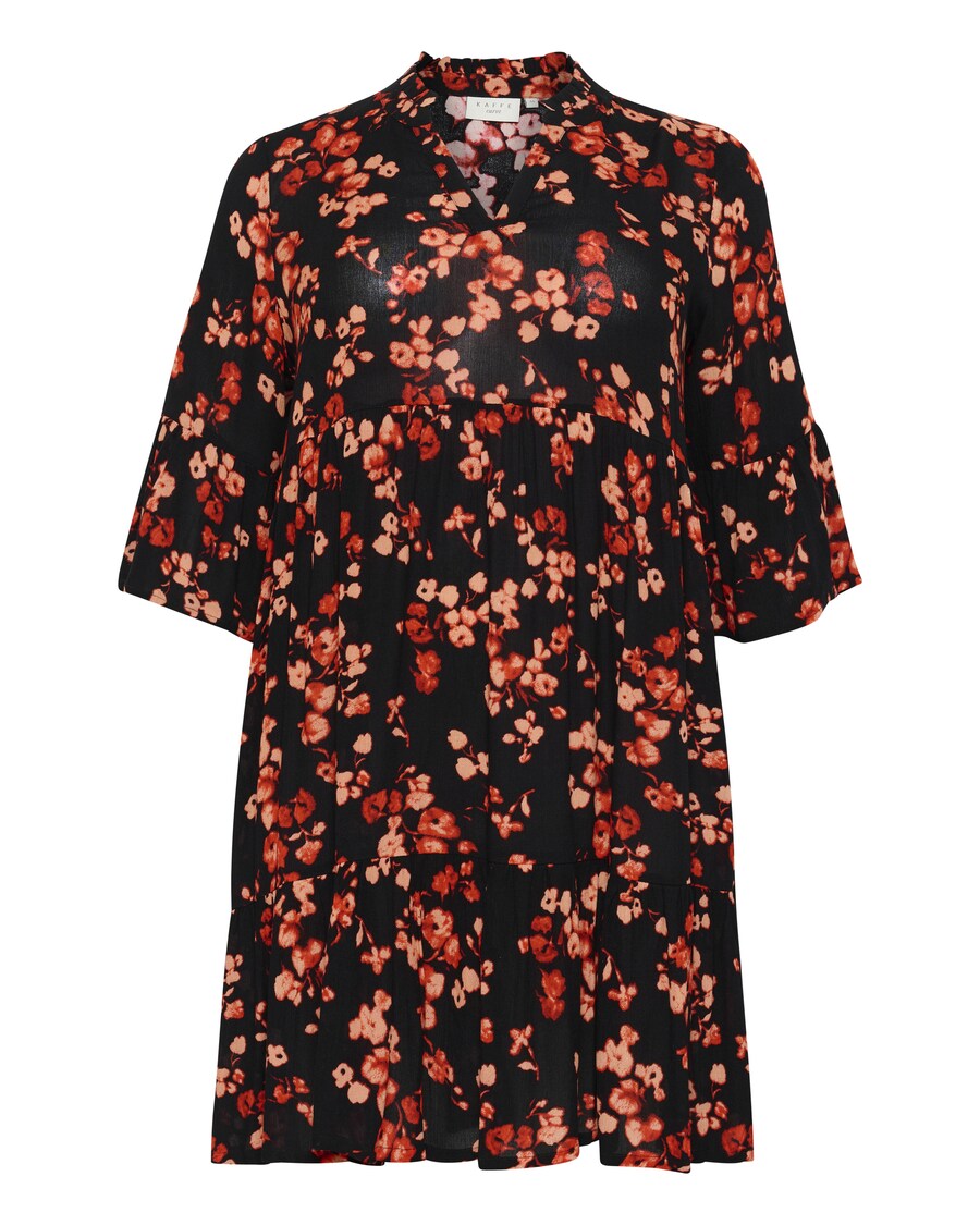 

Платье KAFFE CURVE Ami, цвет Fire red/Pastel red