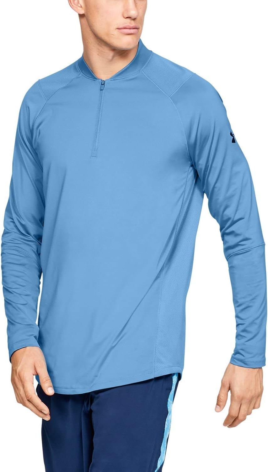 

Футболка Under Armour mens Mk1 ¼ Zip, Ether Blue