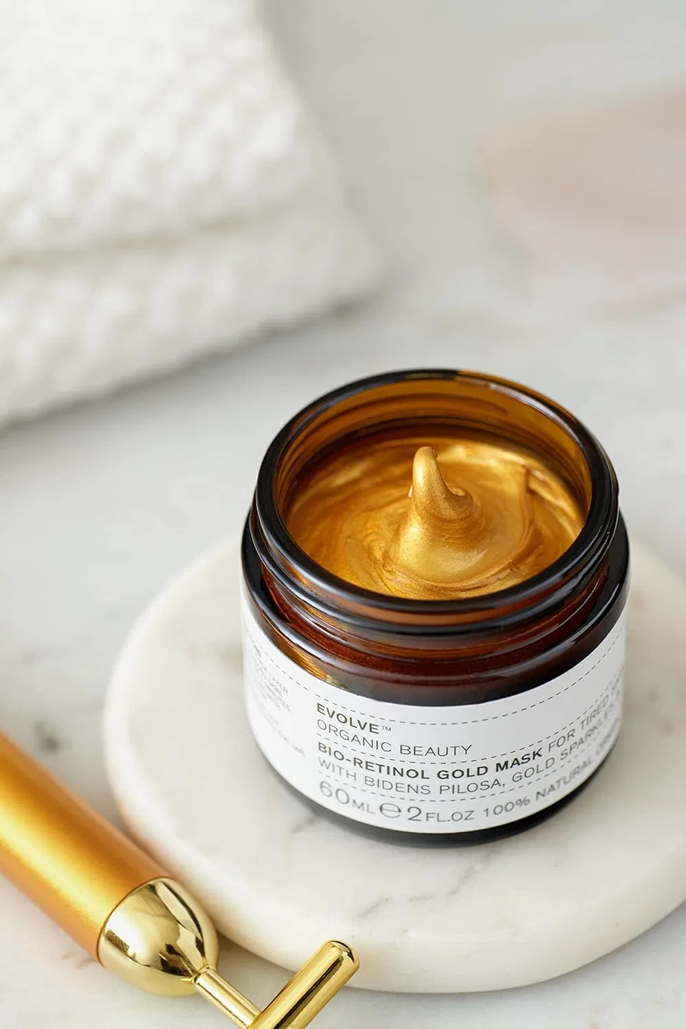 Маска для лица Evolve Organic Beauty — Violetinol Gold Mask, 30 мл — фото 3