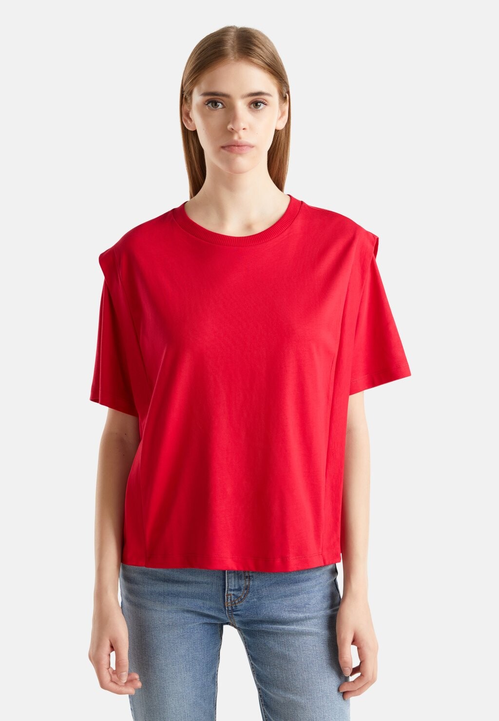 

Футболка с принтом REGULAR FIT United Colors of Benetton, красный