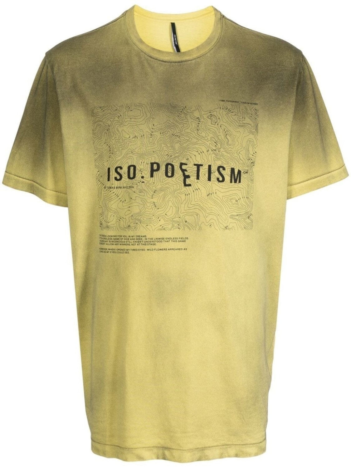 

ISO.POETISM футболка Decko с логотипом, зеленый