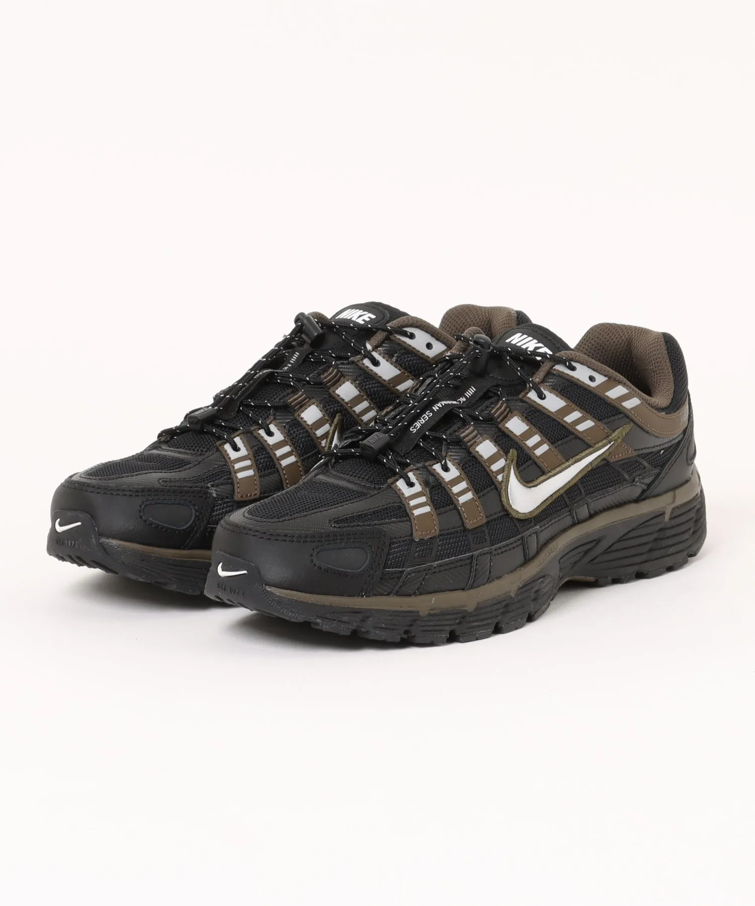 Мужские кроссовки P-6000 Nike для бега чёрные