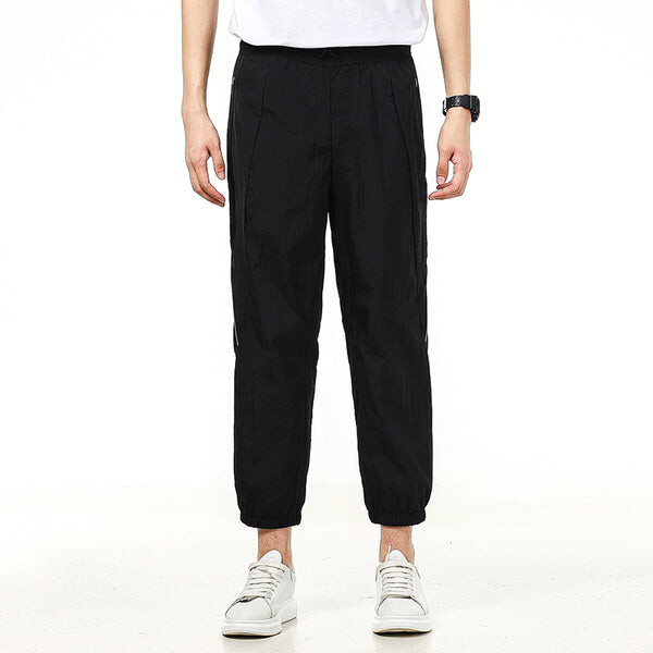 Спортивные штаны adidas Athleisure Casual Sports Breathable Running Long Pants Black, черный — фото 3