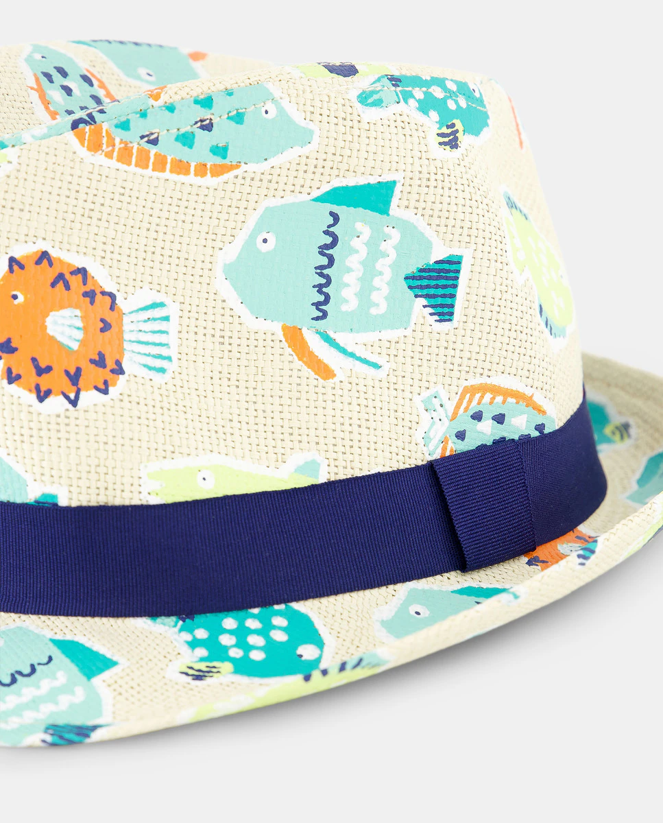 

Детская шляпа Borsalino с узором Kids El Corte Inglés, синий