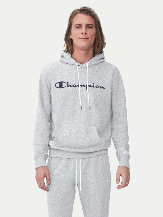 

Толстовка удобного кроя Script Logo 217142 Champion, серый