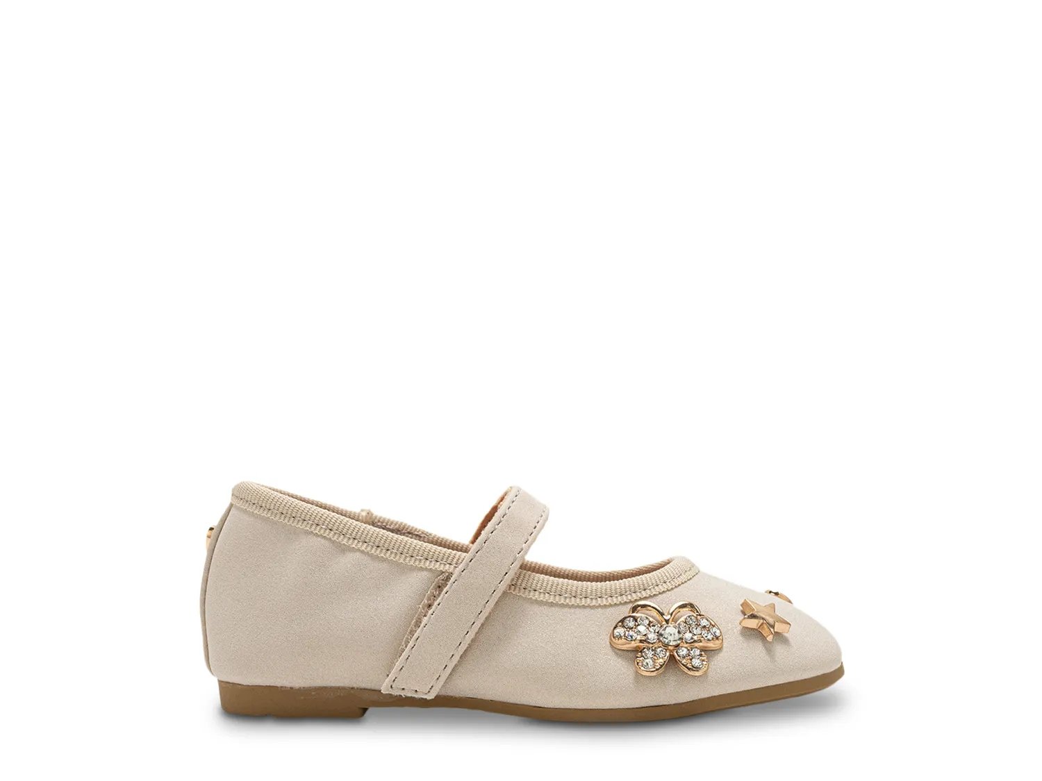 Балетки bebe Briana Mary Jane Flat - Kids', серо-коричневый — фото 2