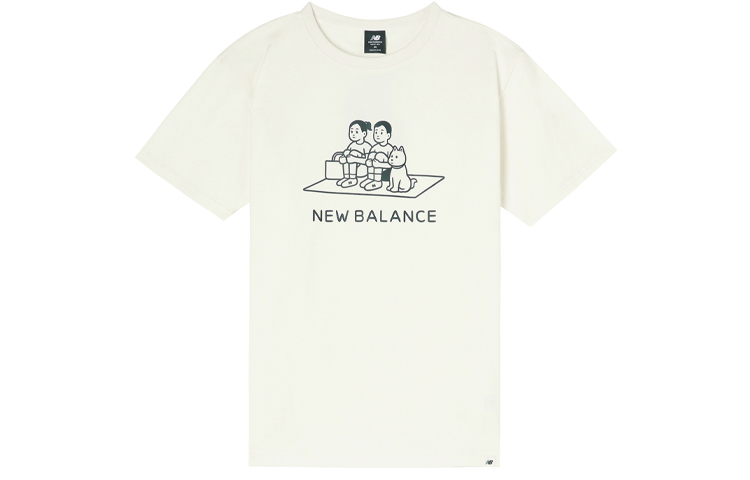 

Футболка Noritake Collection унисекс New Balance, белый