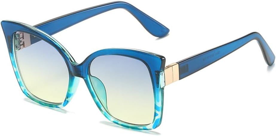 

Солнцезащитные очки для женщин и мужчин «кошачий глаз», роскошные женские солнцезащитные очки в винтажном стиле, солнцезащитные очки с защитой от УФ-излучения UV400 LVTFCO, Blue