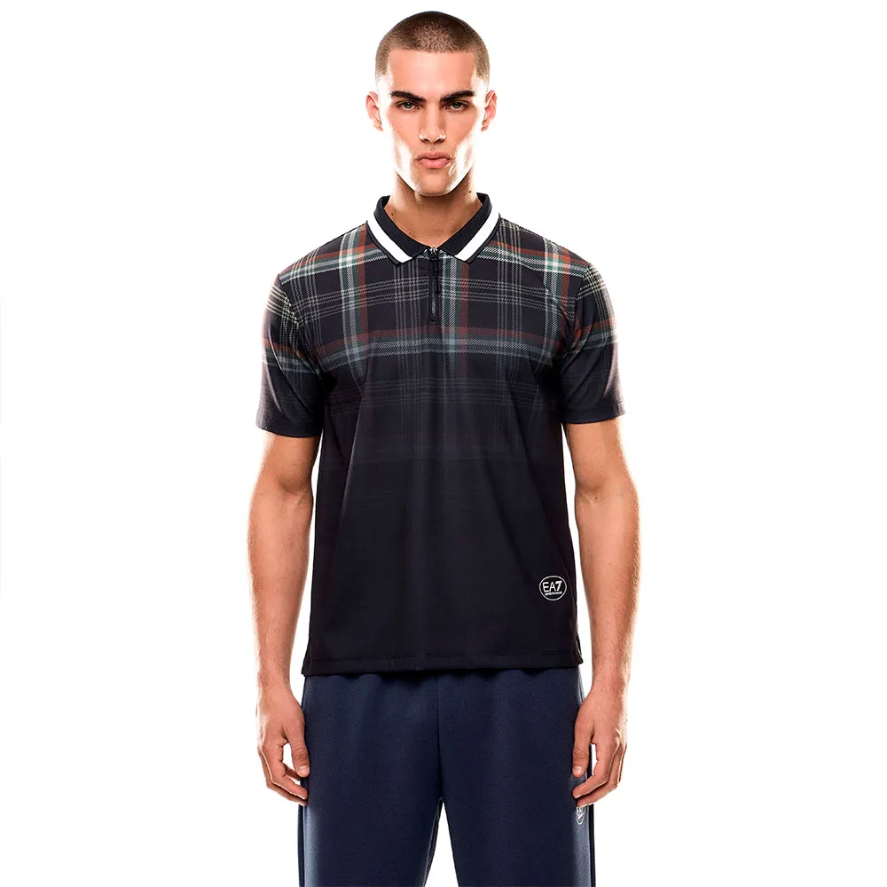 

Поло с коротким рукавом EA7 EMPORIO ARMANI Golf Club Pl Pa St, синий