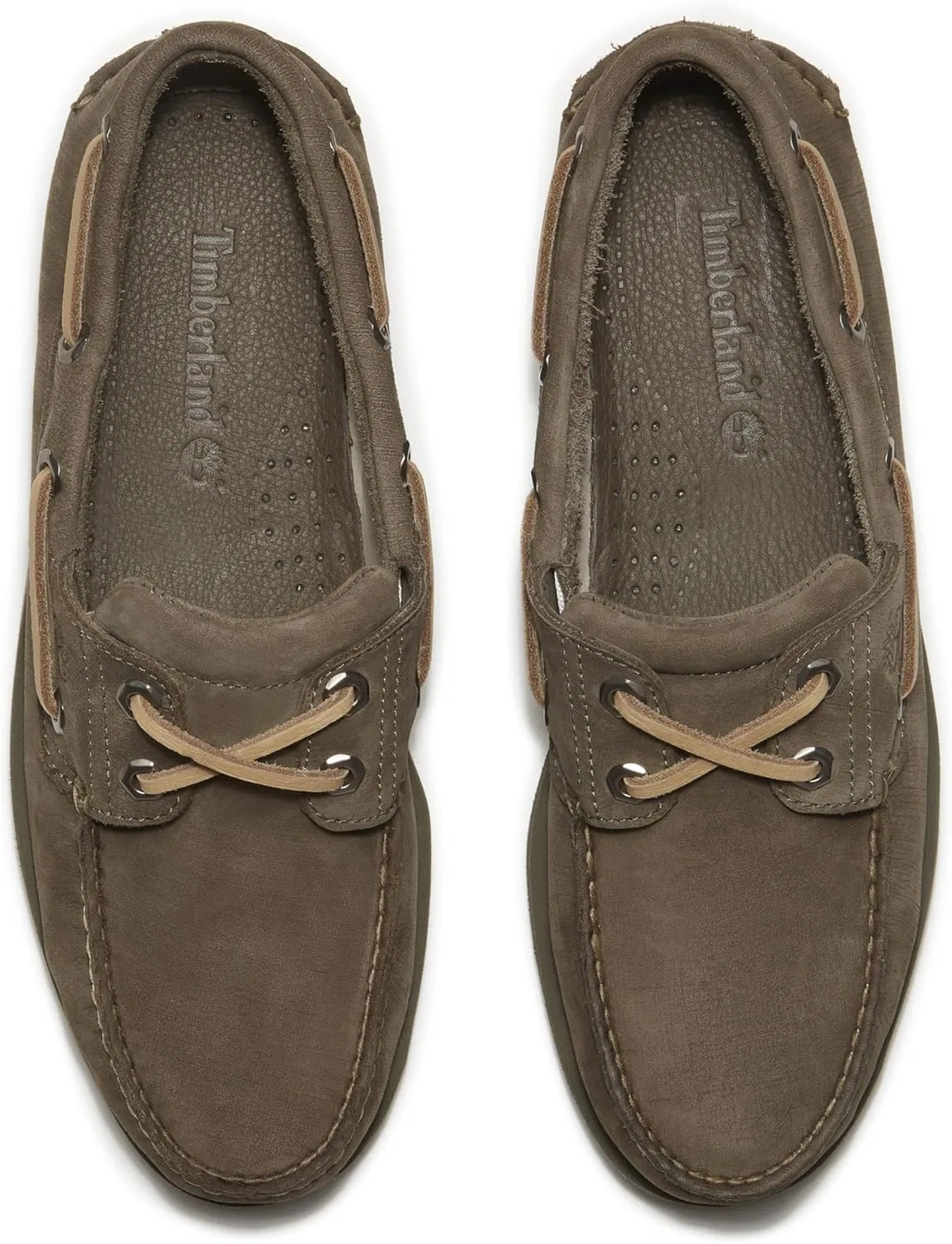 Лоферы Timberland Classic Boat 2 Eye Code TB0A4187EO8 Green, оливковый — фото 2