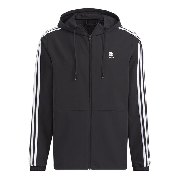 

Куртка adidas neo Stripe Hooded Jacket Black, мультиколор