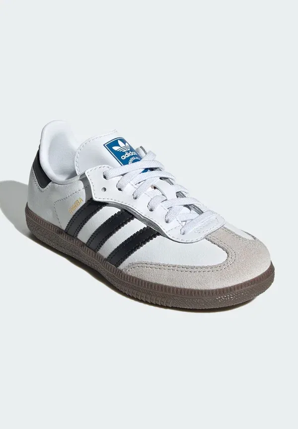 Кроссовки Adidas Originals, облачно-белый, основной черный, жевательная резинка — фото 2