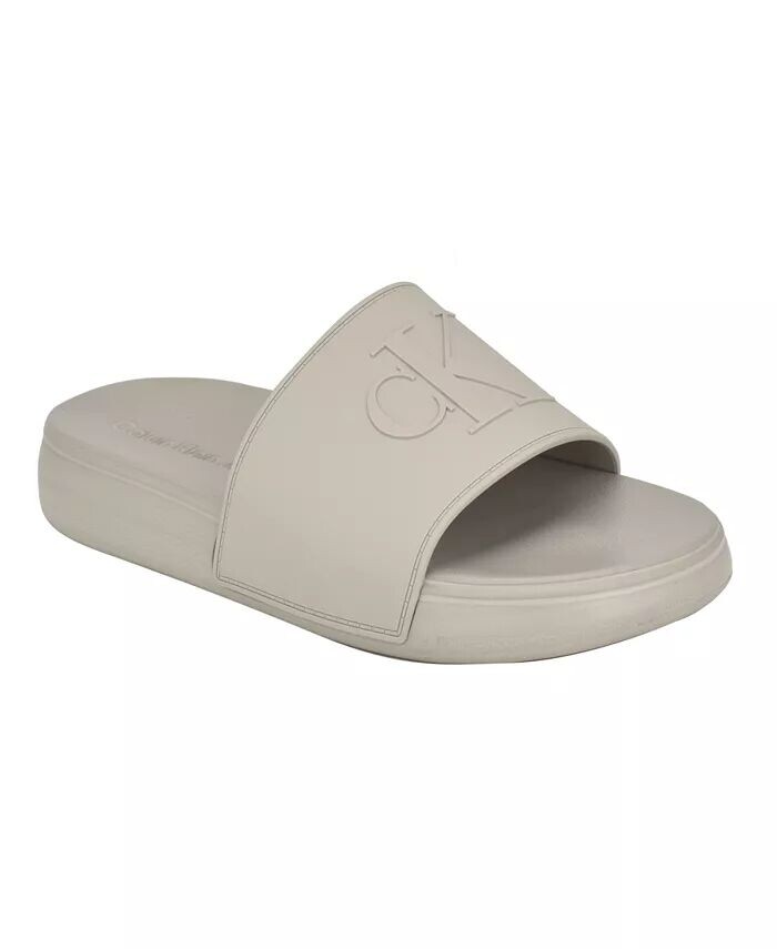 

Мужские сланцы Wiston Pool Slip-On Flat Slides Calvin Klein, черный